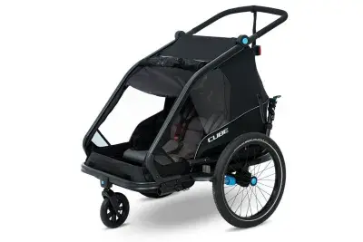 Cube Double CMPT Kinder Fahrradanhänger