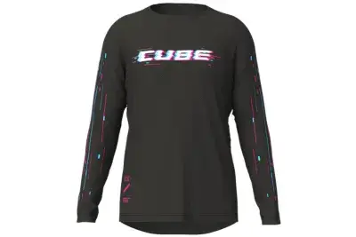 Cube Glitch langarm MTB Jersey