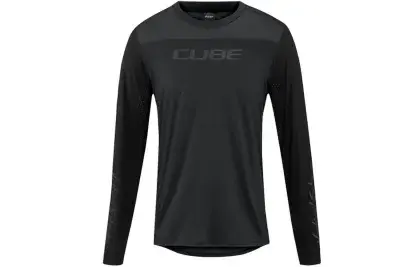 Cube MTB Rundhalstrikot PRO langarm