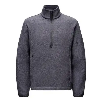 Pas Normal Studios Off-Race Boiled Wool Half-Zip Sweatshirt Herren