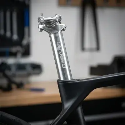 Ergotec Patentsattelstütze Atar 2 ø31,6mm L350mm silber