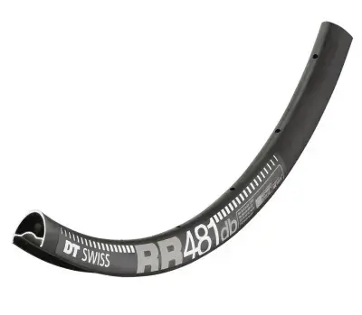 DT Swiss Felge RR 481 DB 28", schwarz, 24 Loch, 622-22
