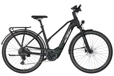 KTM Macina Power Sport 10 625 Wh Damen Trapez schwarz 2024