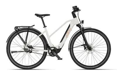 KTM Macina Superbelt SX 20 - 28 Zoll 400Wh 8N Trapez - metallic white