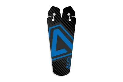 Acid Splash Mudfender Fahrrad Schutzblech hinten schwarz/blau