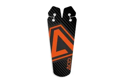 Acid Splash Mudfender Fahrrad Schutzblech hinten schwarz/orange