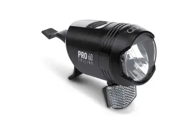 Acid Pro 60 FPILink Fahrrad E-Bike Lampe vorne StVZO schwarz