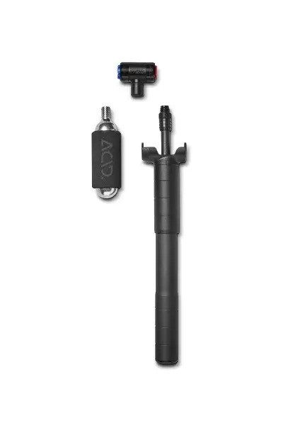 Acid Race Hybrid HP Fahrrad Mini Kartuschen Pumpe schwarz