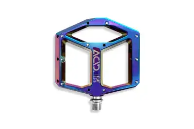 Acid Flat A40 Fahrrad Pedale oil slick