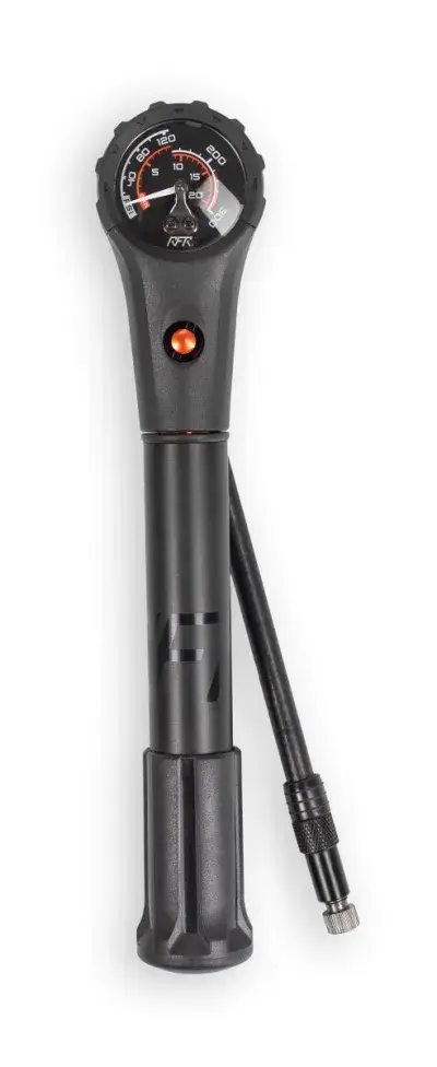 RFR Shock & Tire Fahrrad Pumpe schwarz