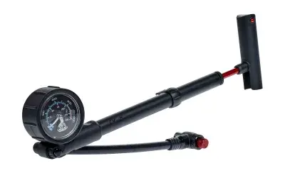 RFR Fahrrad Dämpferpumpe schwarz