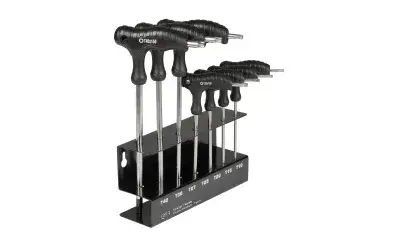RFR Torx-Set T-Form Werkzeug silber/schwarz