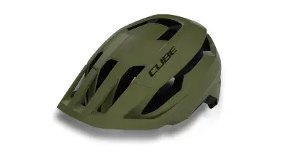 Cube Stray TM MIPS MTB Fahrrad Helm olive grün matt 2026 - Größe: S (49-55 cm)