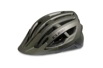Cube Offpath MTB Fahrrad Helm matt grün 2026 - Größe: L (57-62cm)