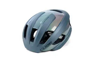 Cube Heron Rennrad Helm prizm grau 2027 - Größe: S (49-55cm)