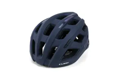 Cube Road Race Teamline Rennrad Fahrrad Helm matt blau 2027 - Größe: S (49-55cm)