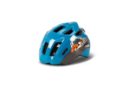 Cube Fink Kinder Fahrrad Helm blau 2027 - Größe: XS (46-51cm)