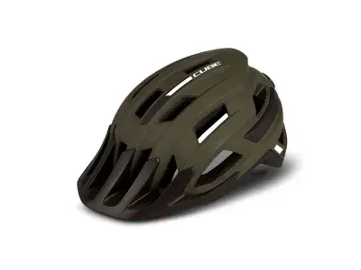Cube Rook MTB Fahrrad Helm olive grün 2027 - Größe: M (52-57cm)