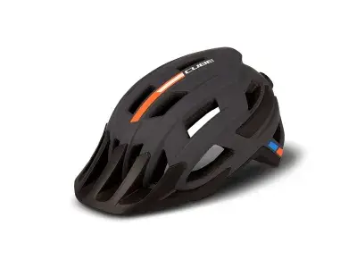 Cube Rook X Action Team MTB Fahrrad Helm grau/orange 2027 - Größe: L (57-62cm)