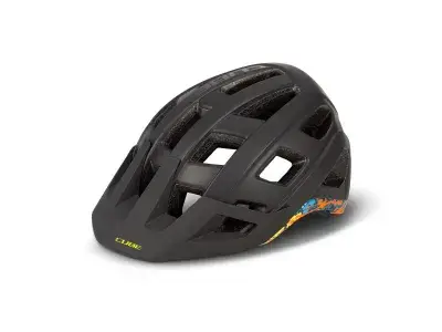 Cube Badger MTB Fahrrad Helm schwarz/splash 2027 - Größe: M (56-59cm)