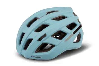 Cube Road Race Rennrad Fahrrad Helm strom blau 2027 - Größe: S (49-55cm)