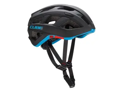 Cube Roadrace Teamline Rennrad Fahrrad Helm blau 2024 - Größe: S/M (53-57cm)