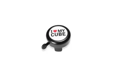 Cube I love my Cube Fahrrad Klingel schwarz/weiß/rot