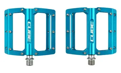 Cube All Mountain Flat Fahrrad Pedal blau