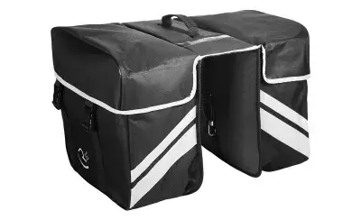RFR Double Fahrrad Gepäckträgertasche schwarz