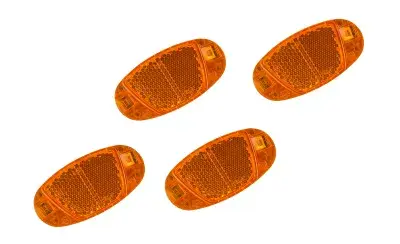 RFR Speichenreflektor Cmpt Set orange