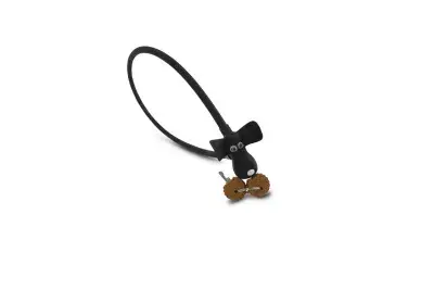 RFR Dog Fahrrad Zahlenkabelschloss 10 x 450mm schwarz