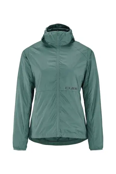 Cube ATX Allwetter Damen Fahrrad Regenjacke mint grün 2026 - Größe: XS (34)