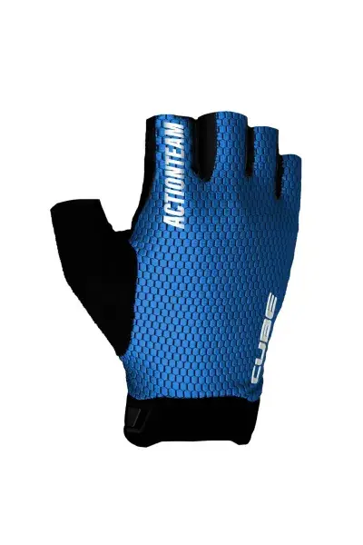 Cube Rookie X Actionteam Kinder Fahrrad Handschuhe kurz blau / schwarz 2026 - Größe: XXXS (4)