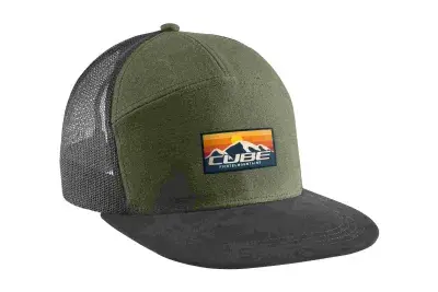 Cube TM Cap / Mütze olive grün / grau