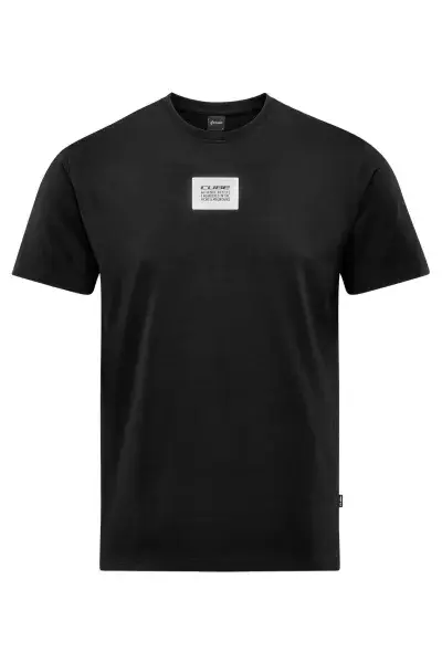 Cube Organic Logowear Freizeit T-Shirt schwarz 2027 - Größe: M (46 / 48)