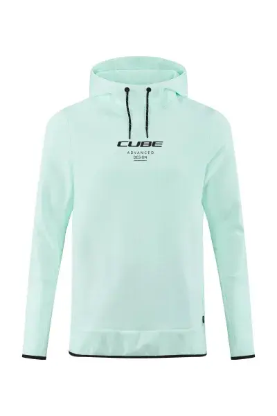 Cube Advanced Freizeit Hoodie / Pullover mint grün 2026 - Größe: L (50/52)