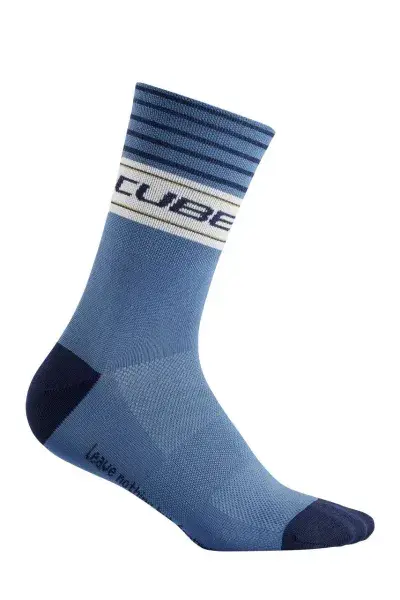 Cube Blackline High Cut Fahrrad Socken blau 2027 - Größe: 40-43