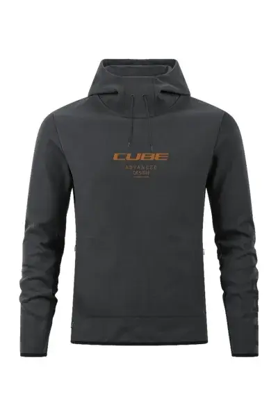 Cube Hoodie Advanced Freizeit Pullover grau 2023 - Größe: XS (42/44)