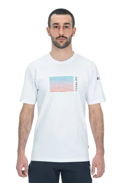 Cube Organic Teamline Freizeit T-Shirt weiß 2023 - Größe: XS (42/44)