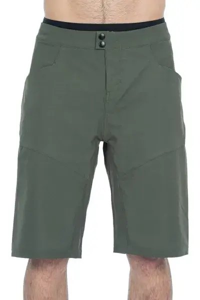 Cube ATX Fahrrad Short Hose kurz (Inkl. Innenhose) olive grün 2027 - Größe: XS (42/44)