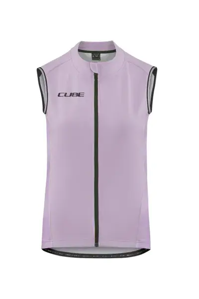 Cube Blackline Softshell Damen Fahrrad Windweste lila 2027 - Größe: L (40)