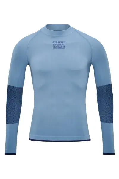 Cube Race Be Cool Fahrrad Unterhemd lang blau 2026 - Größe: M/L (48/52)