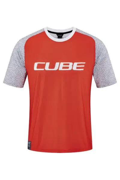 Cube Vertex Fahrrad Trikot kurz orange 2027 - Größe: L (50/52)