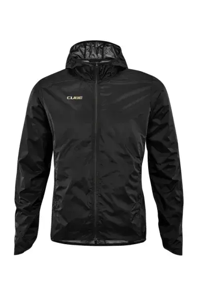 Cube ATX Fahrrad Windjacke schwarz 2027 - Größe: XS (42/44)