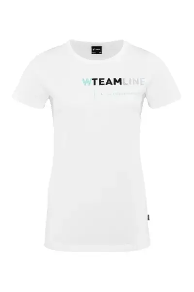 Cube Organic Teamline Damen Freizeit T-Shirt weiß 2027 - Größe: S (36)