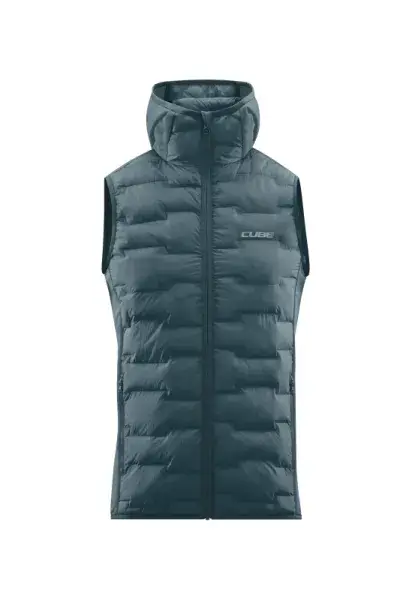 Cube Padded Freizeit Weste grau 2027 - Größe: XS (42/44)