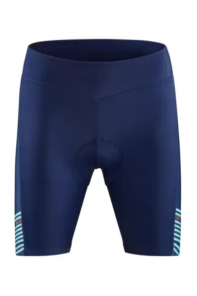 Cube Teamline Damen Fahrrad Hose kurz blau 2027 - Größe: XS (34)