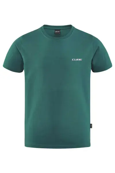 Cube Organic Rookie Priorities Kinder Freizeit T-Shirt grün 2027 - Größe: XS (98 / 104)