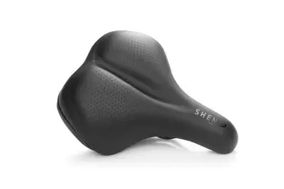 Cube Natural Fit Shen PonSo Soft Fahrrad Sattel schwarz - Größe: Large (265x220mm)
