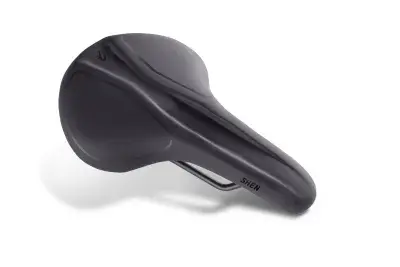Cube Natural Fit Shen Fahrrad Sattel schwarz - Größe: Regular (265x200mm)